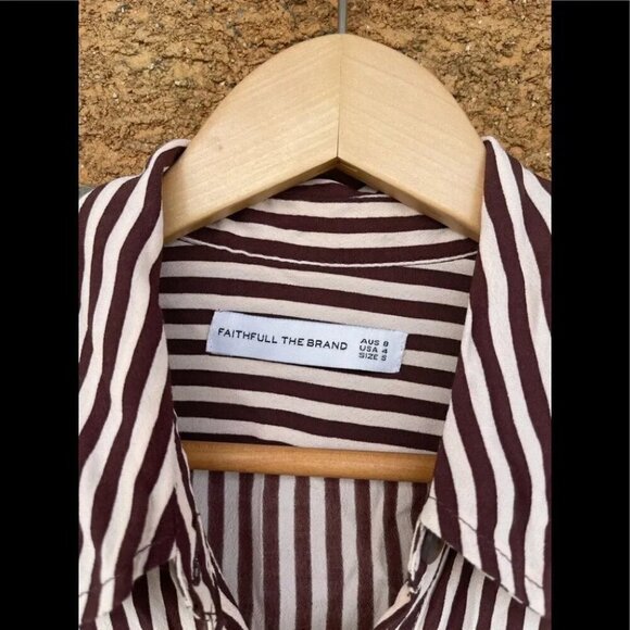 Faithfull the Brand Shirt Stripe small - Picture 3 of 12